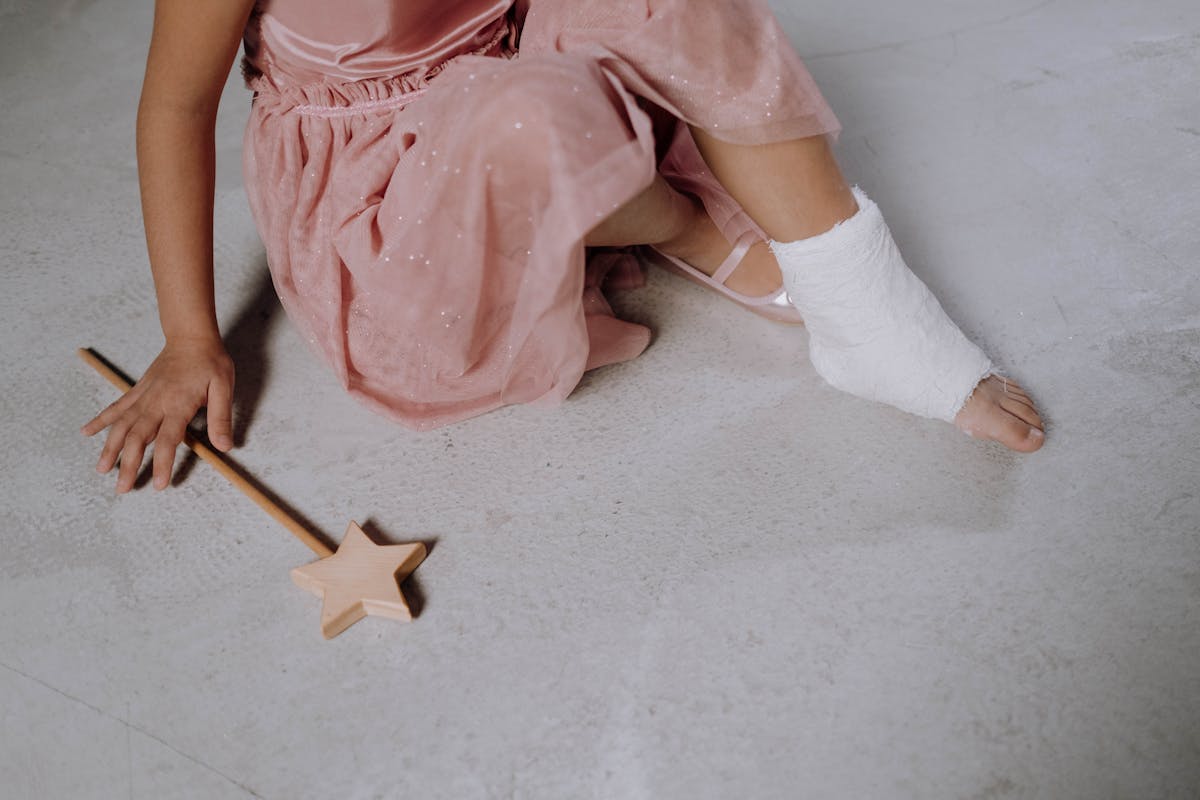 A Girl Holding a Magic Wand