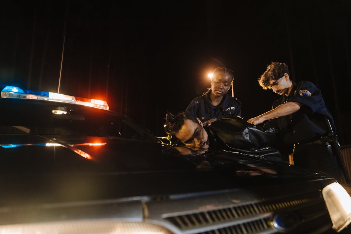 Police Arresting Thief